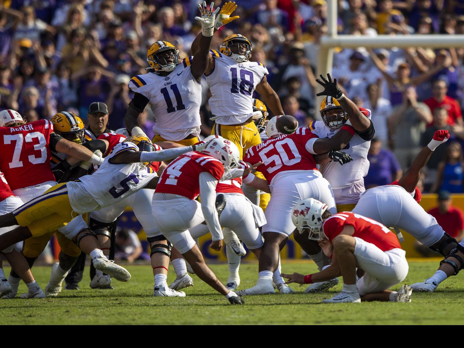 Kickoff Time Set for Ole Miss, LSU - Ole Miss Athletics