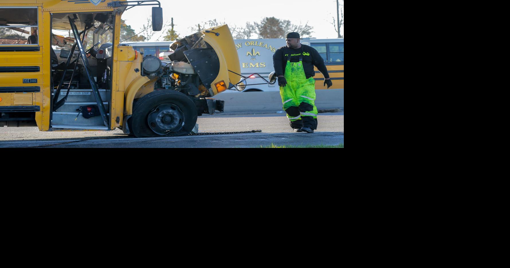 After frightening bus crash, New Orleans school district to 'explore ...