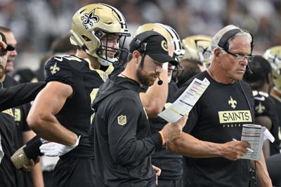 Will Klint Kubiak stick around when the Saints hire a new coach? Here's what he thinks.