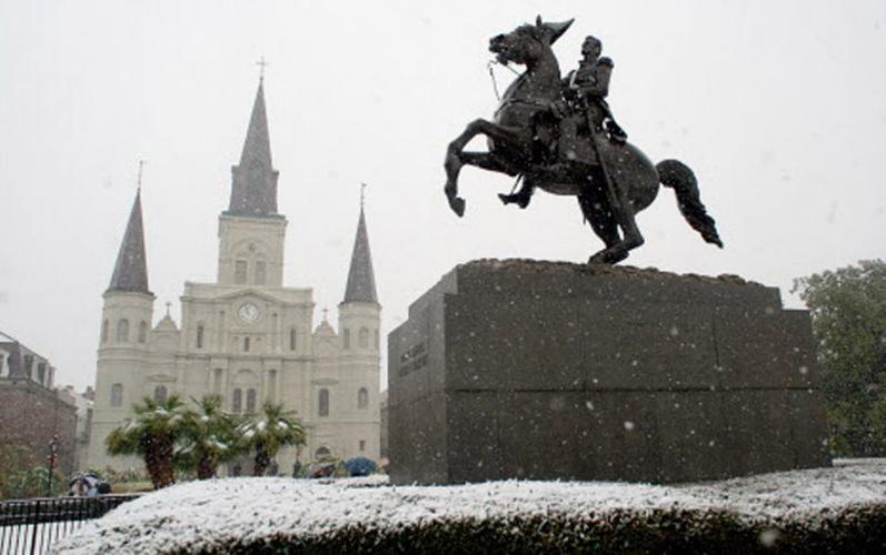 Do you remember the snowfall of 2008 in New Orleans? Weather