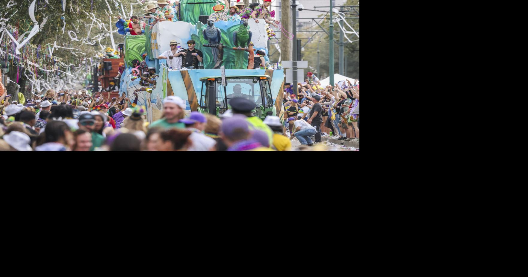 Krewe of Tucks parades to the theme, 'Tucks Faces the Music' Photos
