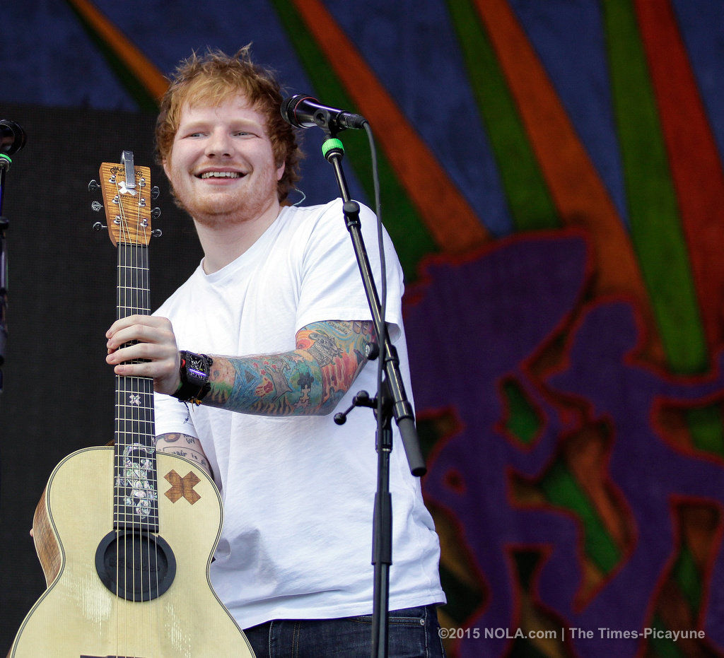 Ed Sheeran gave fans what they came for at New Orleans Jazz Fest