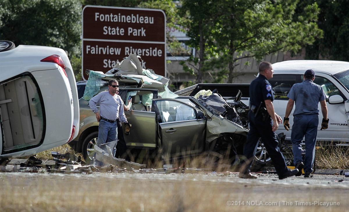 Two dead in headon collision in Mandeville, State Police say Traffic