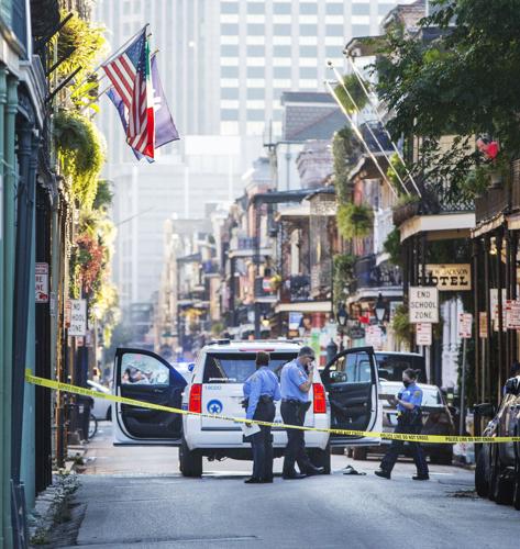 'Ambushed': New Orleans police officer shot in French Quarter by man in ...