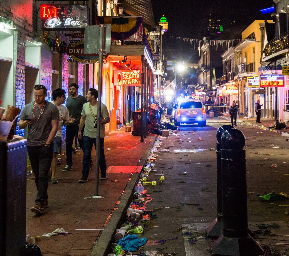 Bourbon Street shooting Woman killed by stray bullet, 2 wounded in