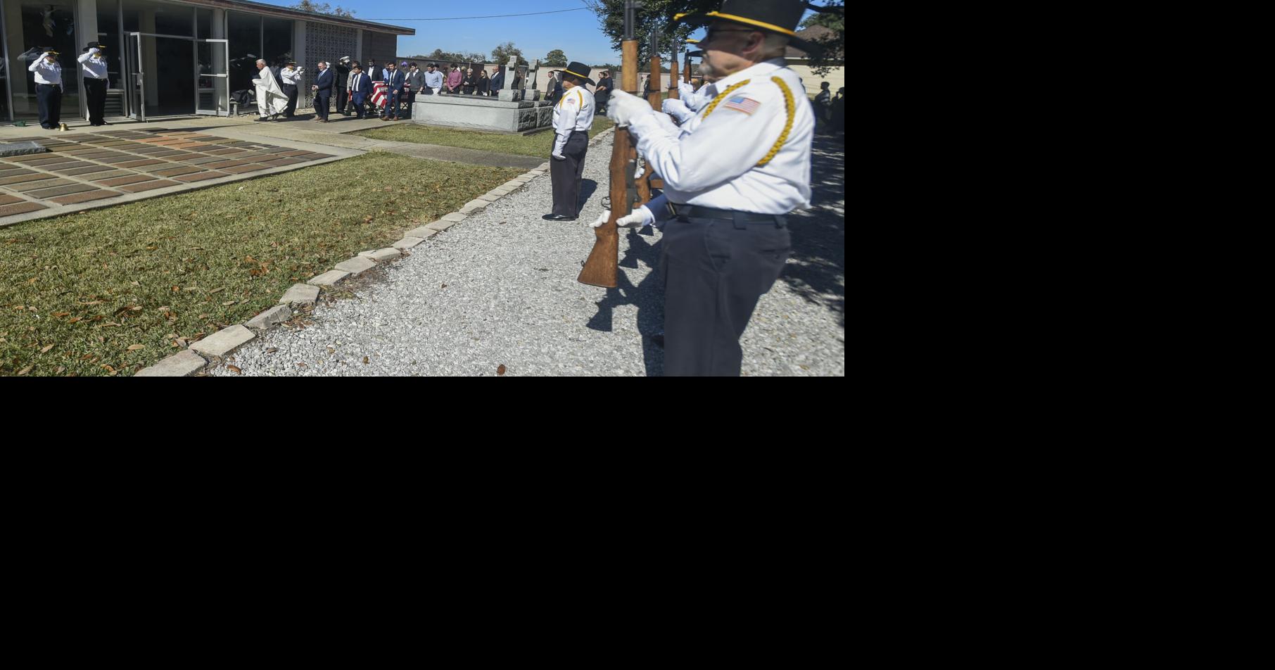 When a Louisiana veteran dies, these volunteers give a final salute: 'It’s our absolute honor.’