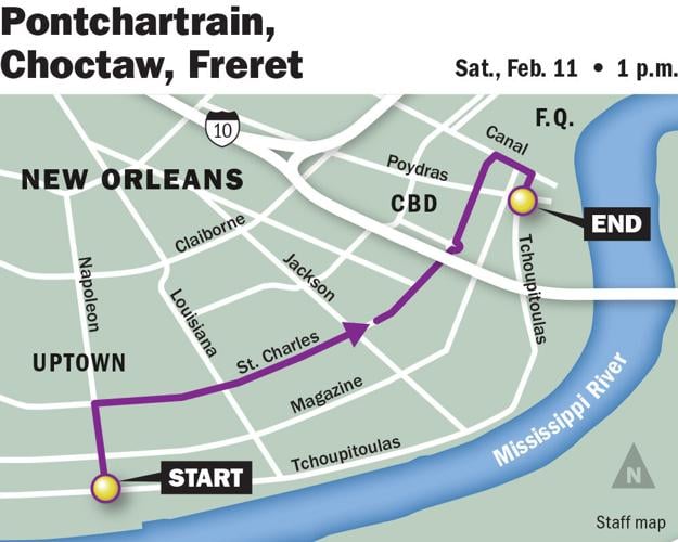 Mardi Gras 2023 in New Orleans Parade schedule and maps Mardi Gras