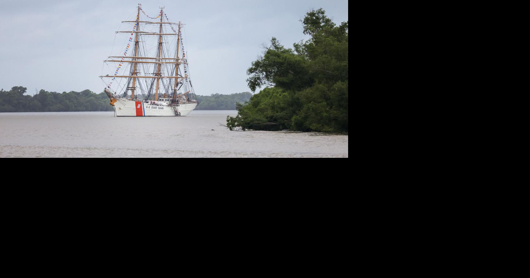 See aboard the USCGC Eagle tall ship in New Orleans for Sail 250