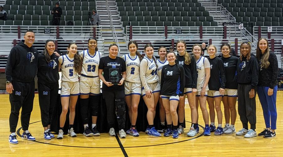 Mandeville girls basktball team