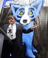 Man Booked For Attempting To Steal Blue Dog Print News Nola Com