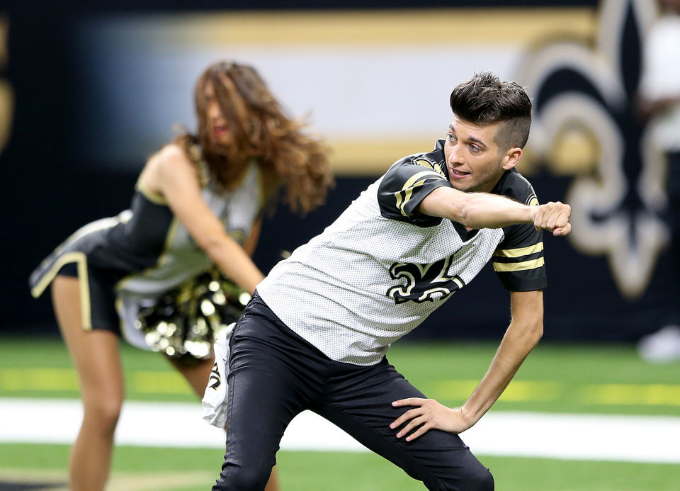 New Orleans Saints' male cheerleader brings out the haters - Outsports