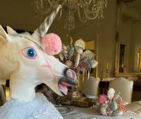 'Mystic Krewe of Unicorns' Mardi Gras house float, 5400 block, St. Charles Ave., PHOTO COURTESY LAUREN CHISESI MAY 5.jpg