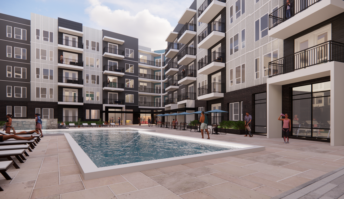 Clearview To Build 55m 270 Unit Apartment Complex On Metairie Mall Site See Renderings Business News Nola Com