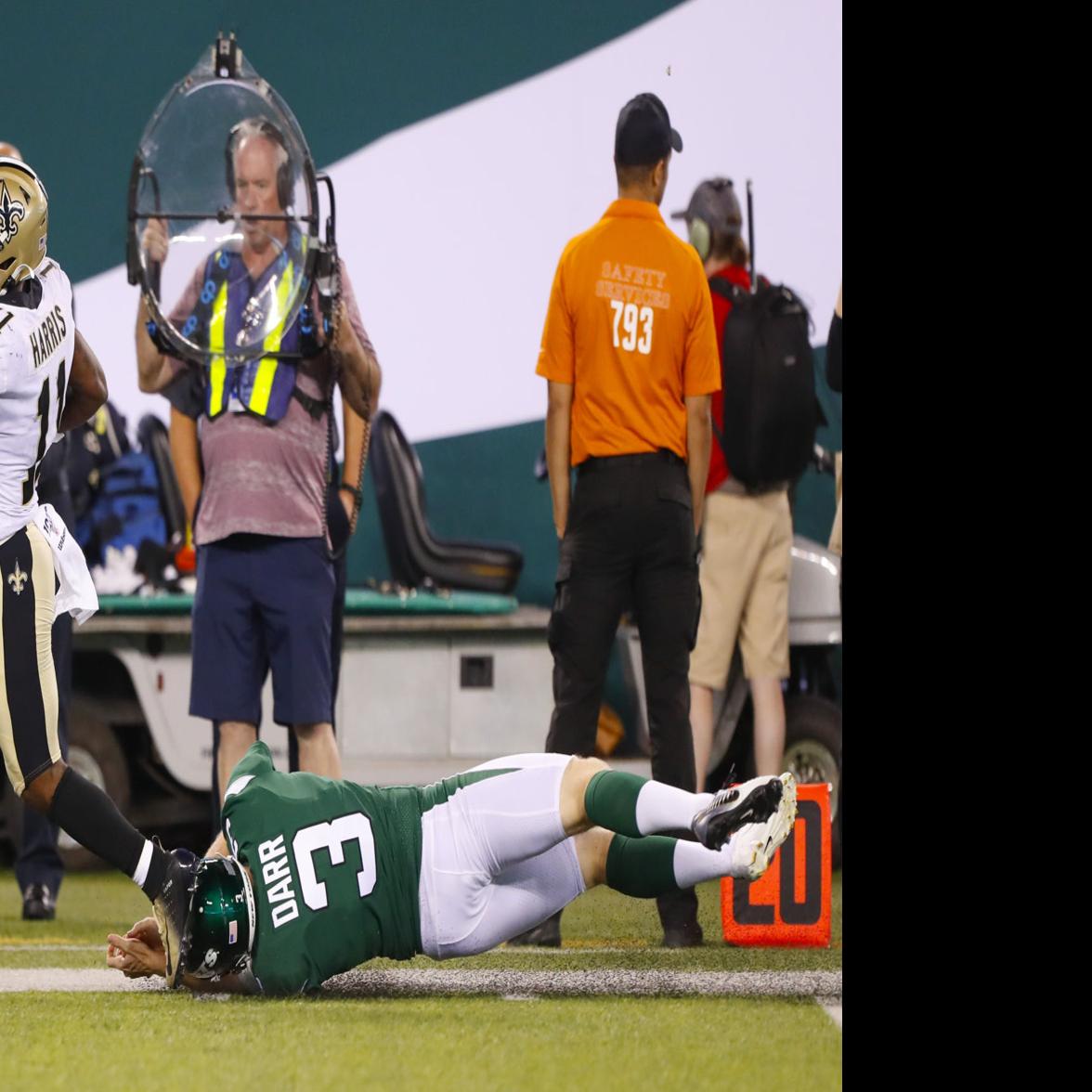 Saints Rookie Deonte Harris Goes Off To The Races Against
