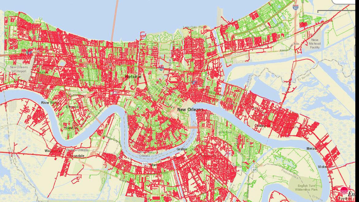 Nearly 70 Of Jefferson Parish Still Without Power Half Of Orleans Parish Awaiting Repairs Hurricane Center Nola Com