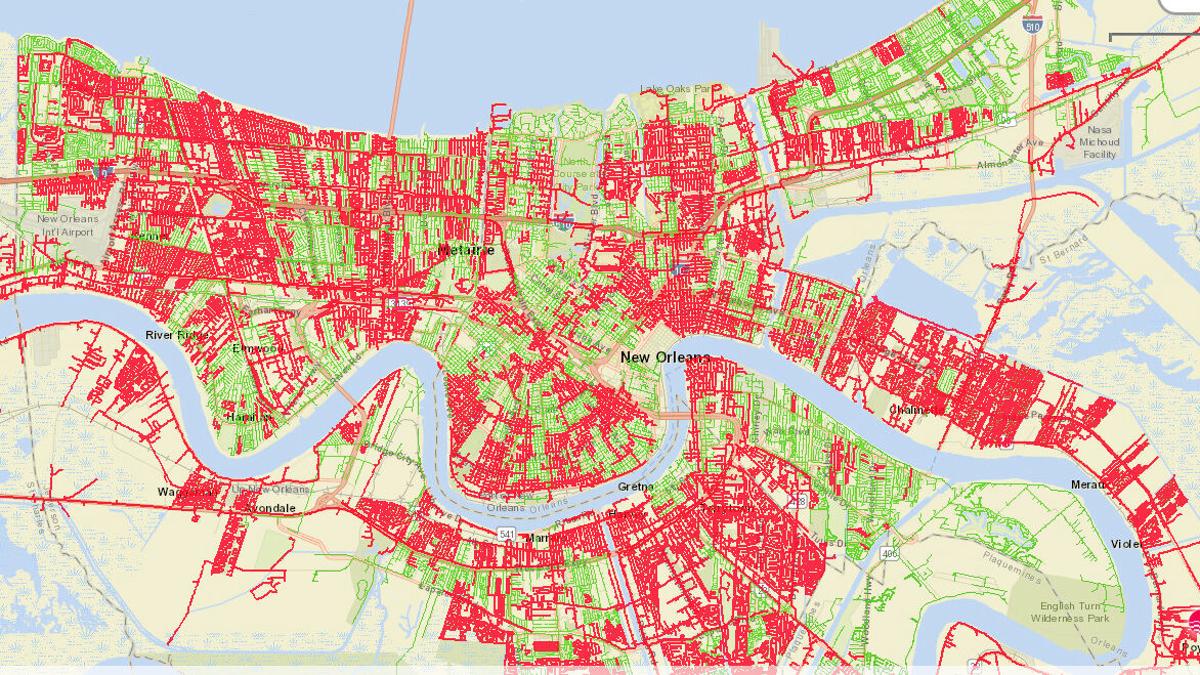 Nearly 70 Of Jefferson Parish Still Without Power Half Of Orleans Parish Awaiting Repairs Hurricane Center Nola Com