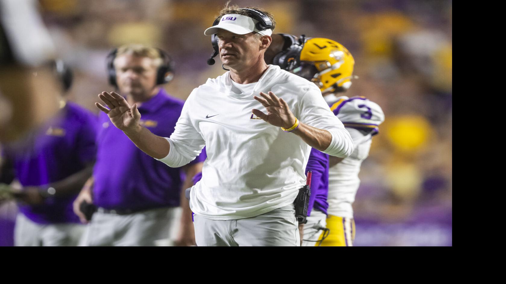 Will LSU sit starters against McNeese State? Here’s why Lane Kiffin is considering it.