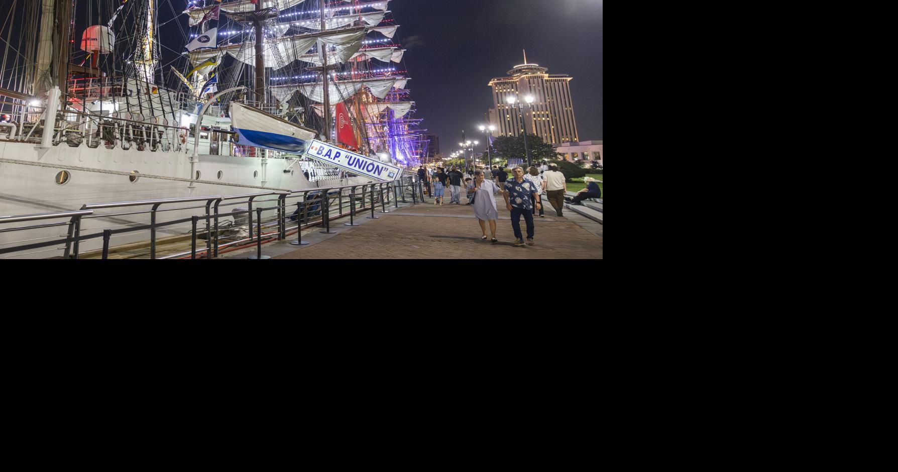 Sail 250 packed New Orleans' riverfront with tall ships and tourists. How many people went?