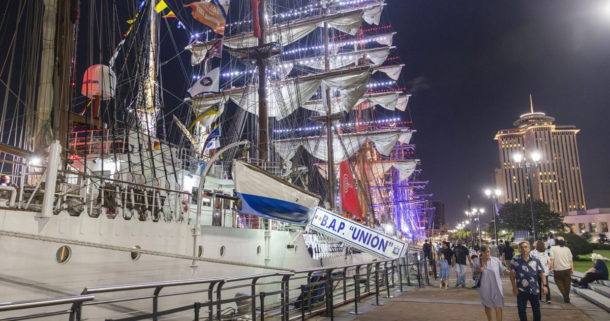 Sail 250 packed New Orleans' riverfront with tall ships and tourists. How many people went?