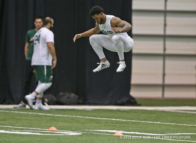 Parry Nickerson, Ade Aruna draw big NFL crowd to Tulane's pro day