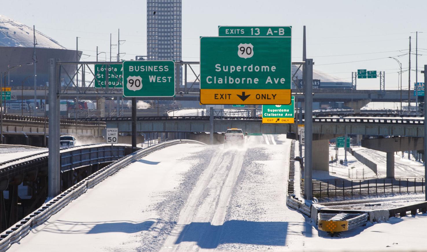 See photos of New Orleans day after historic snow storm Weather