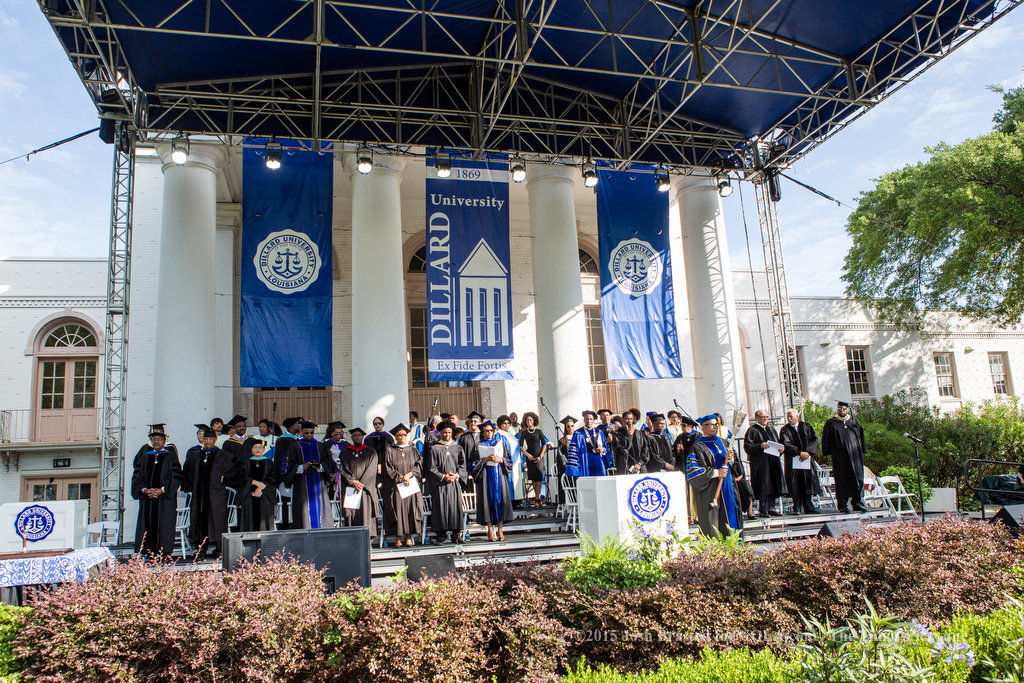 Denzel Washington gives Dillard University students four life goals in