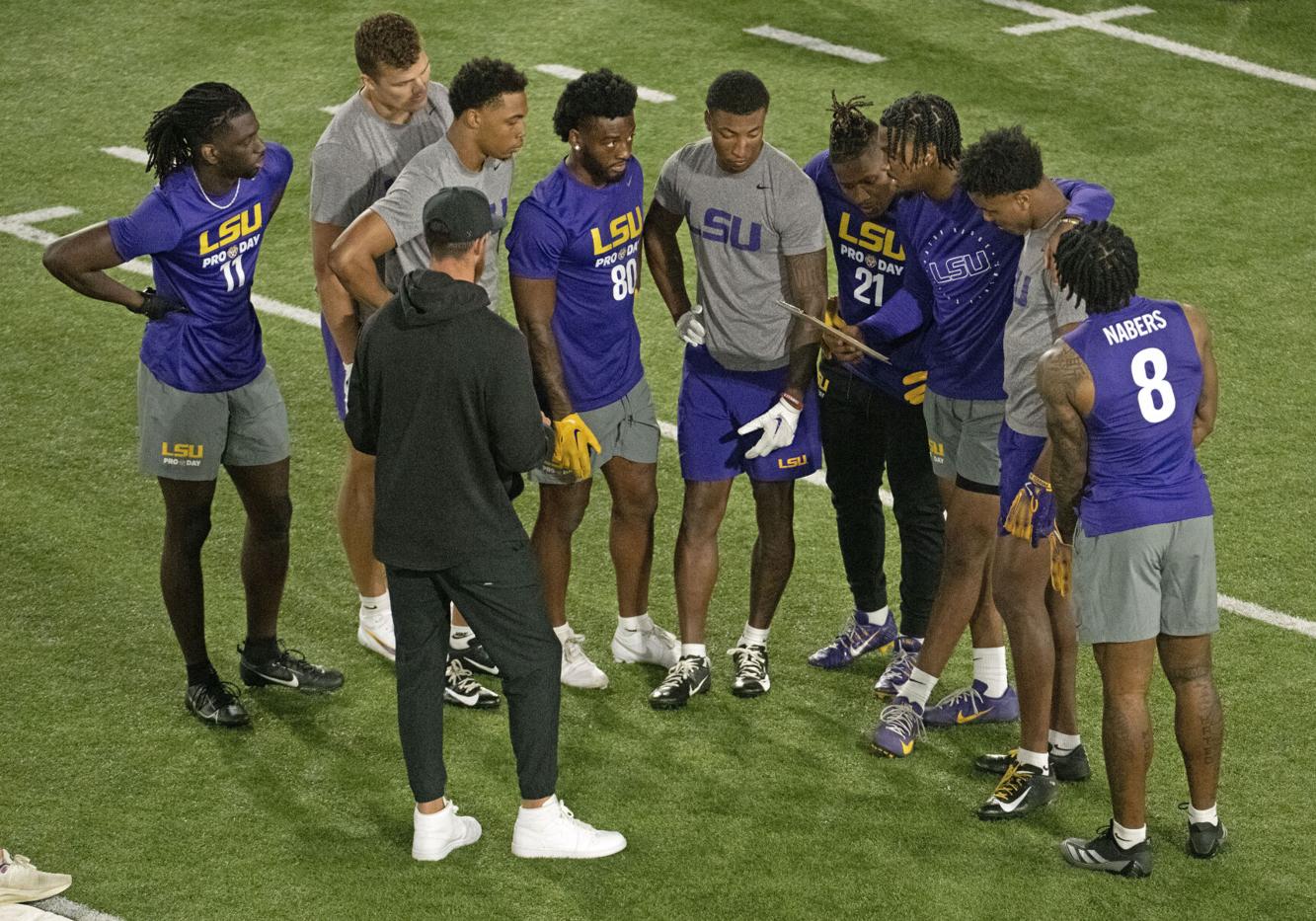 Photos LSU holds annual Pro Day Wednesday Photos