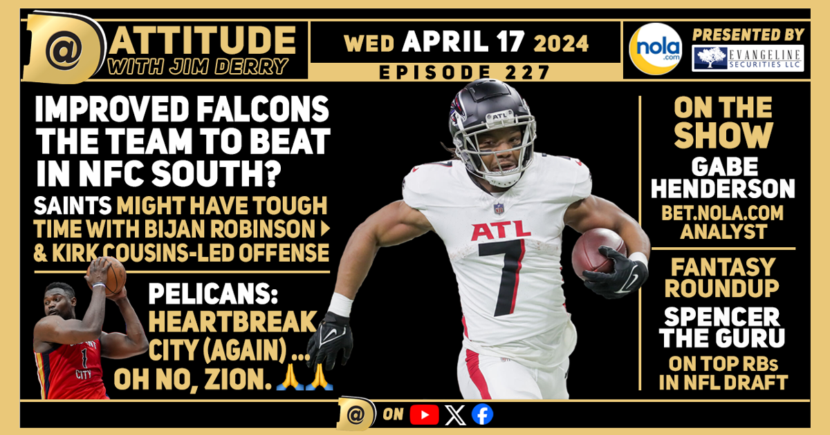 Saints, Falcons or Bucs in NFC South? Zion hurt and Fantasy Roundup: Dattitude, Ep. 227