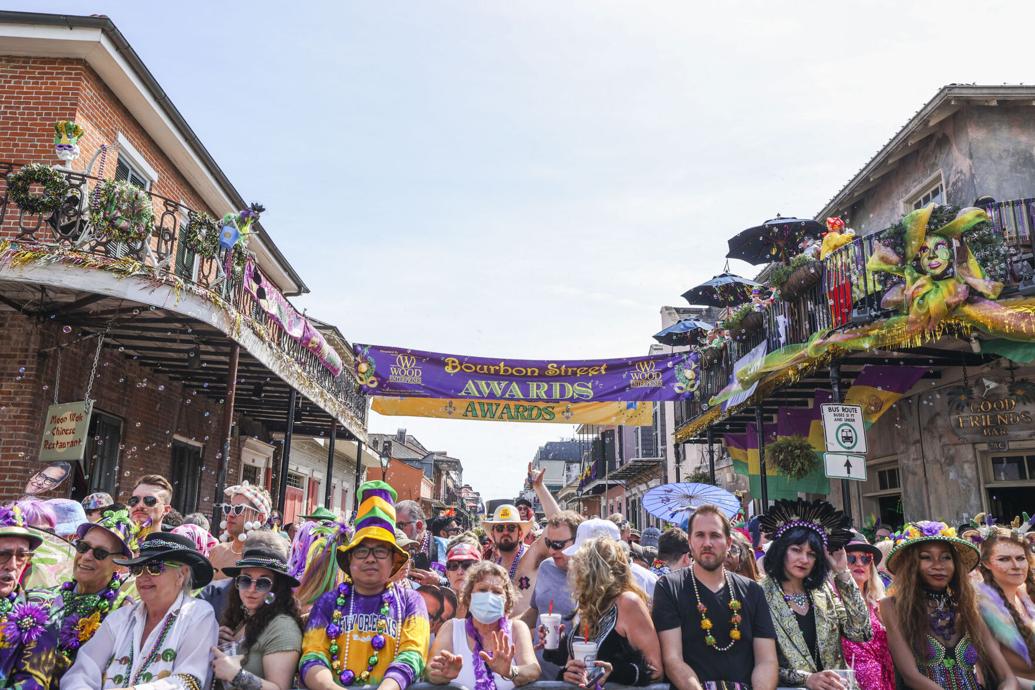mardi gras bourbon street awards