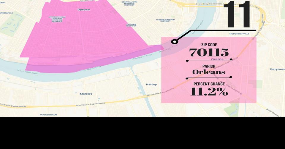 These are the 16 hottest New Orleansarea ZIP codes for home prices