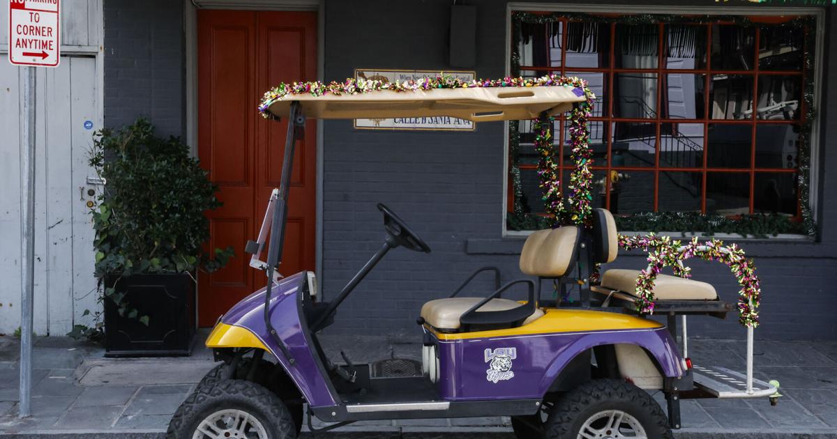 Golf carts are on the rise in the French Quarter and CBD. But maybe not for long.