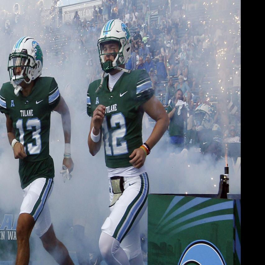 Best college football helmets 2022: Tulane's Green Wave wipes out the  competition