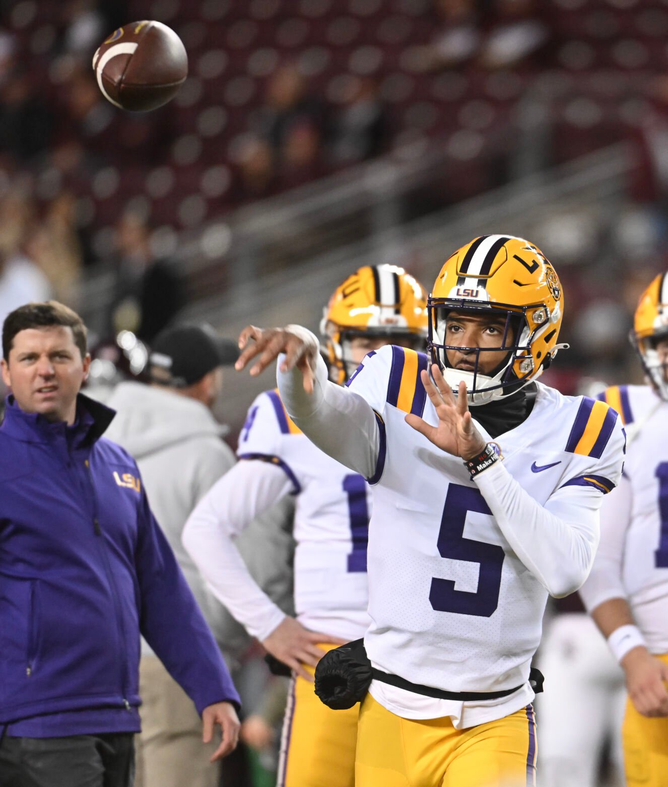 LSU QB Jayden Daniels Played Through Injuries Vs. Texas A&M | LSU ...