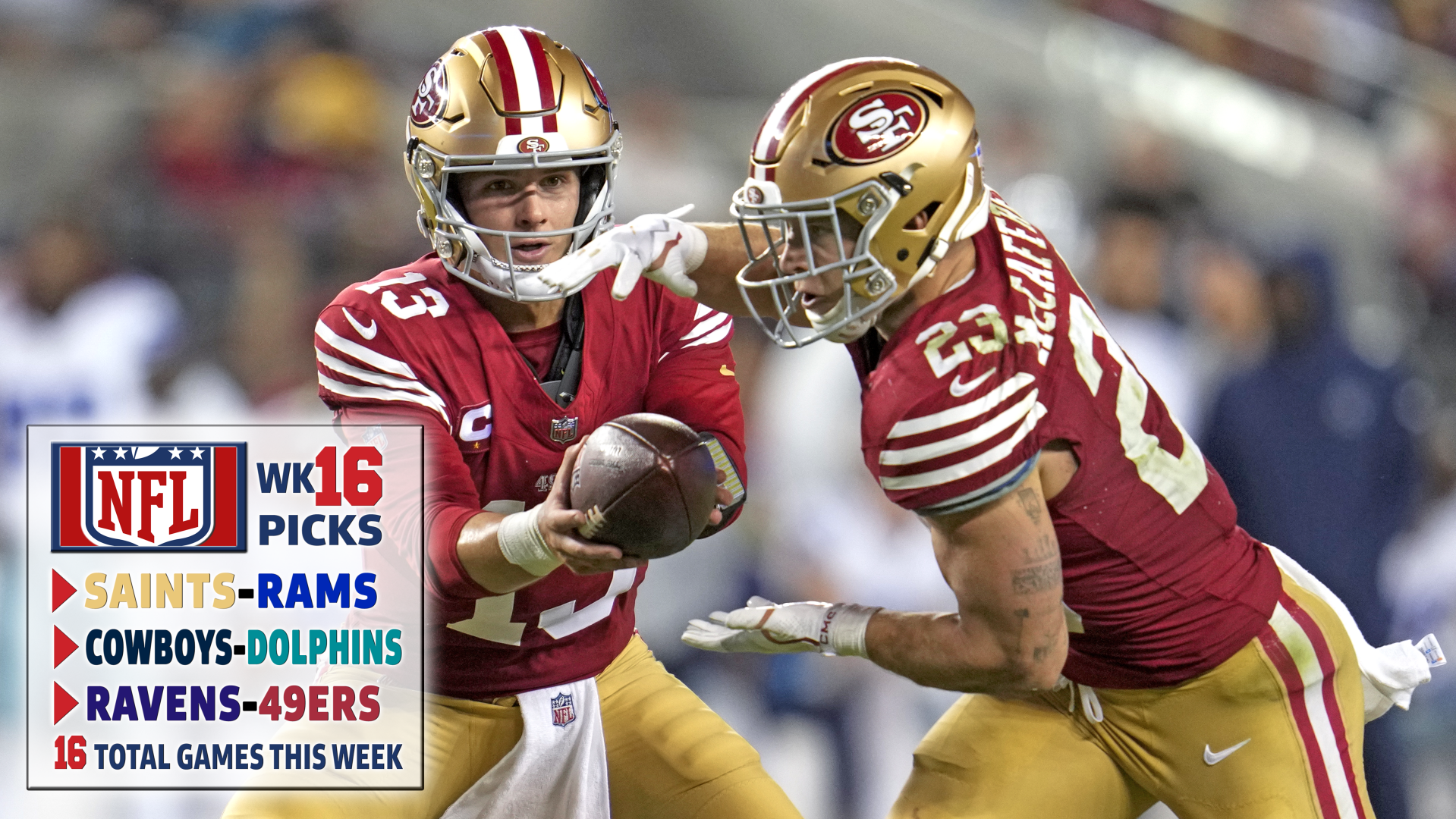 NFL Week 16 Picks: Ravens-49ers, Cowboys-Dolphins Top List | Sports ...