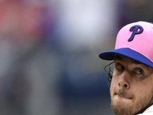 Phillies pitcher Aaron Nola struck out his older brother Austin