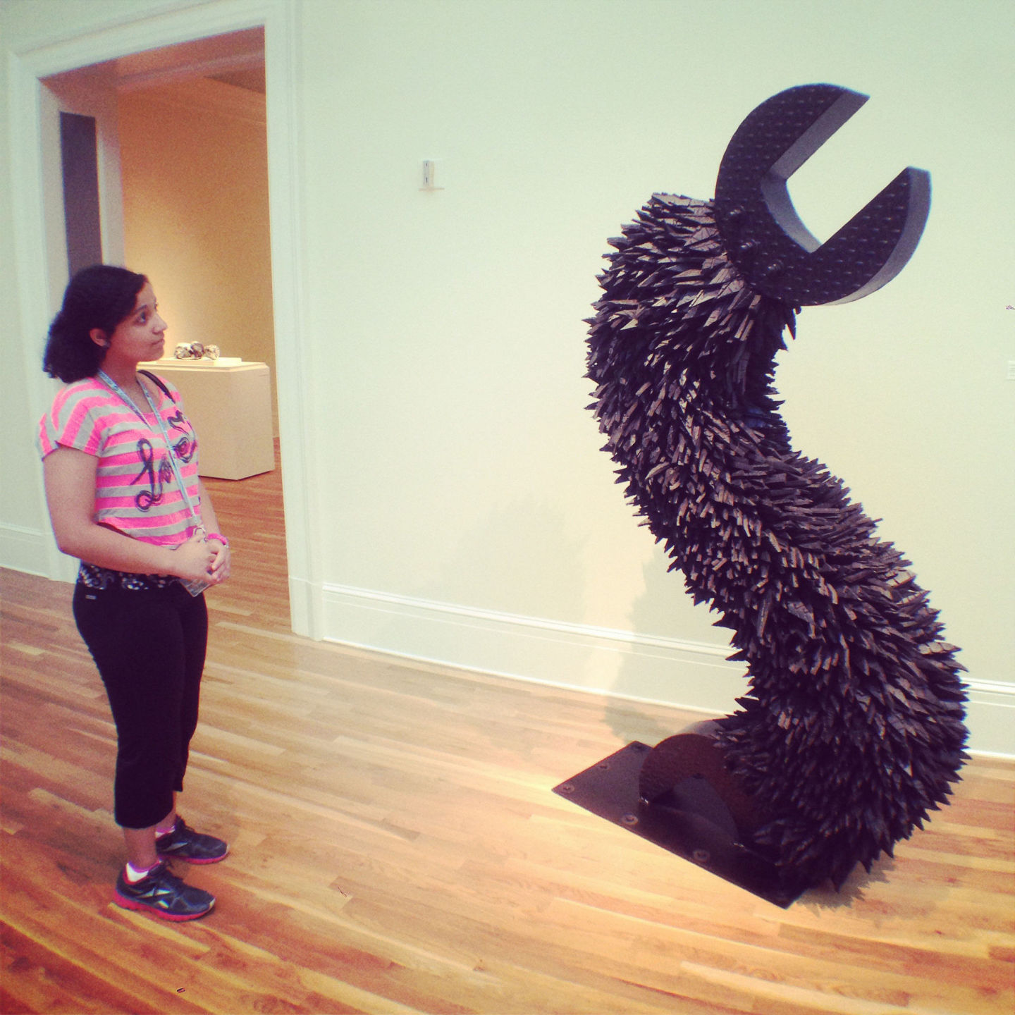 Chakaia Booker's Sculpture Bristles With All-American Symbolism | Arts ...