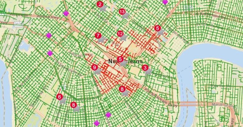 More than 6,000 without power Friday night following Entergy outage