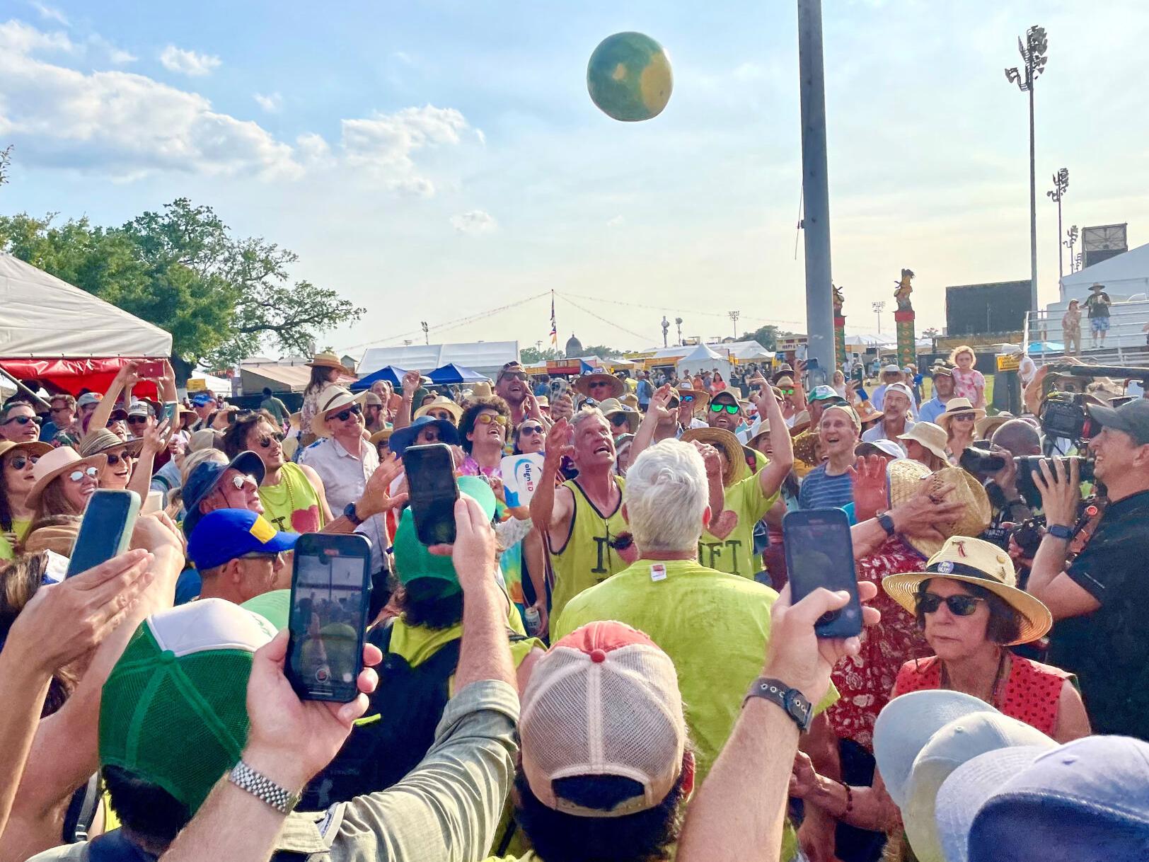 Jazz Fest watermelon sacrifice happened again | Louisiana Festivals | nola.com