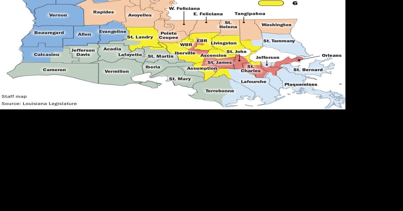 New Louisiana congressional map emerges from Senate committee after debate through the night