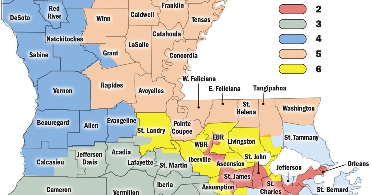 New Louisiana congressional map emerges from Senate committee after debate through the night