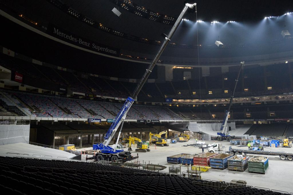 Mercedes-Benz Superdome's Wi-Fi upgrade ready for college