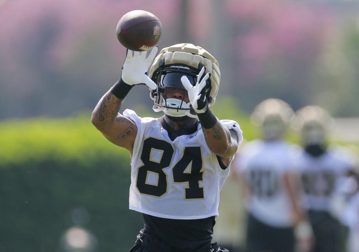 New Orleans Saints quarterback Jameis Winston (2) throws at the NFL team's  football training camp in Metairie, La., Friday, Aug. 4, 2023. (AP  Photo/Gerald Herbert Stock Photo - Alamy