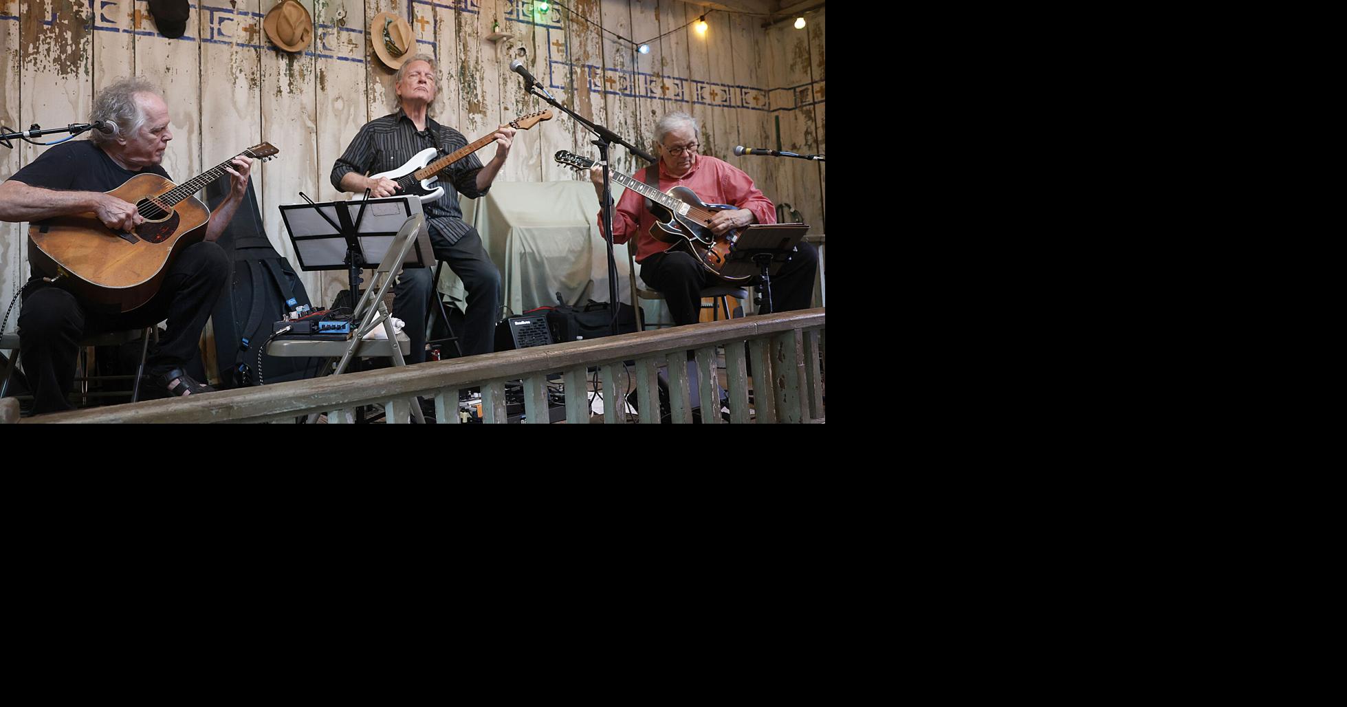 Three guitar masters make magic on the Dew Drop stage