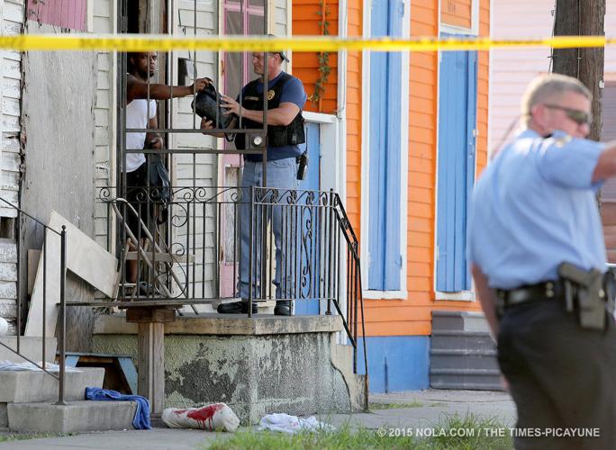 Man shot with toddler on Laharpe Street Tuesday in New Orleans has died