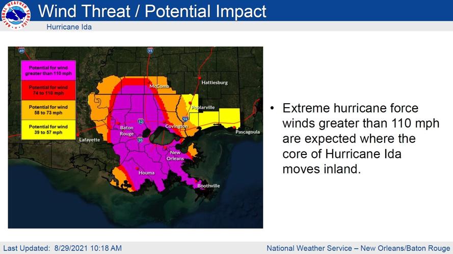 Eye of catastrophic Hurricane Ida makes second landfall near Galliano