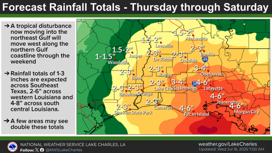 Here's the latest forecast as storm takes aim at Louisiana | Hurricane ...