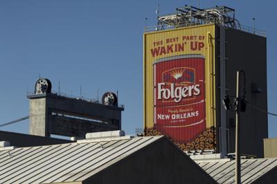 Folgers coffee plant in New Orleans