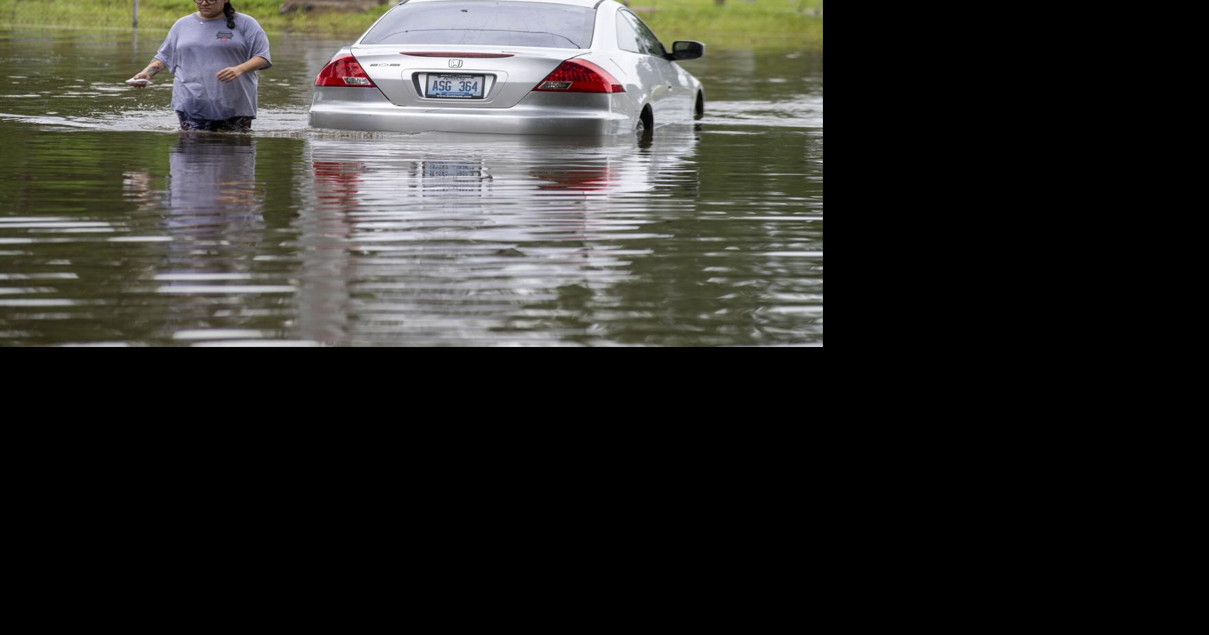 Homes, businesses in Mandeville take on water as intense storms pound ...