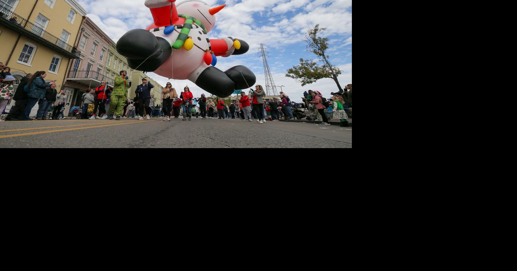 Holiday parade returns to downtown New Orleans with new floats and Christmas festivity