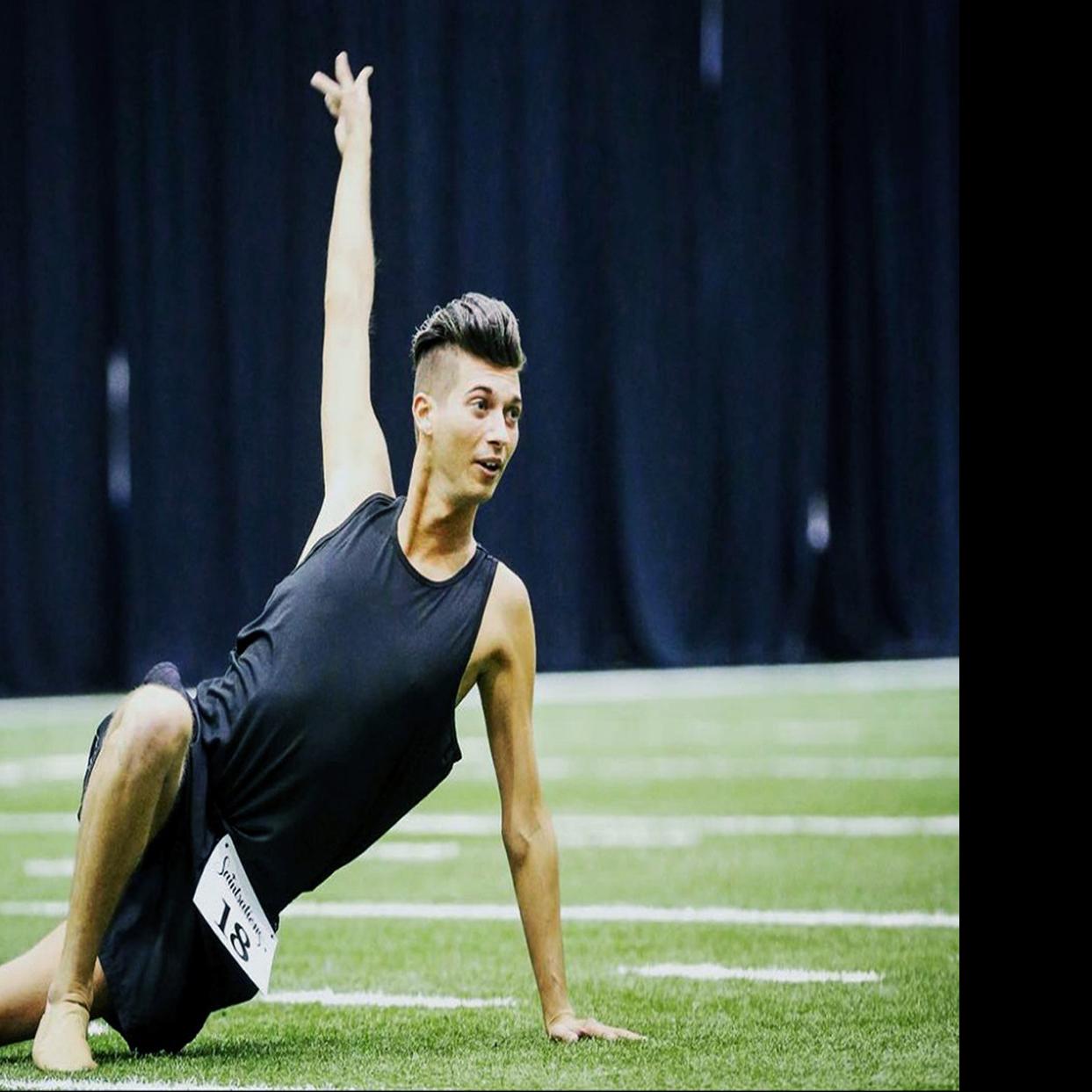 It's official: Male dancer earns spot on New Orleans Saints dance